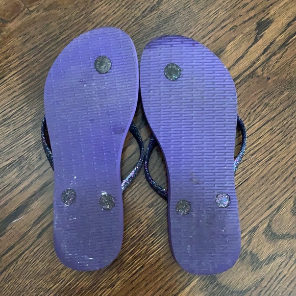 Girls Havaianas flip flops size US  3/4Y - Picture 2 of 5